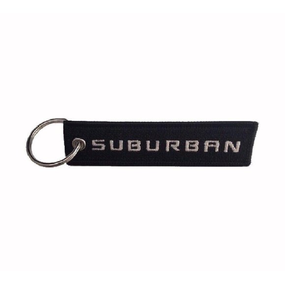 GMC Suburban Chevrolet Chevy Key Chain Fob Embroidered Key Locator - NEW - Picture 1 of 3